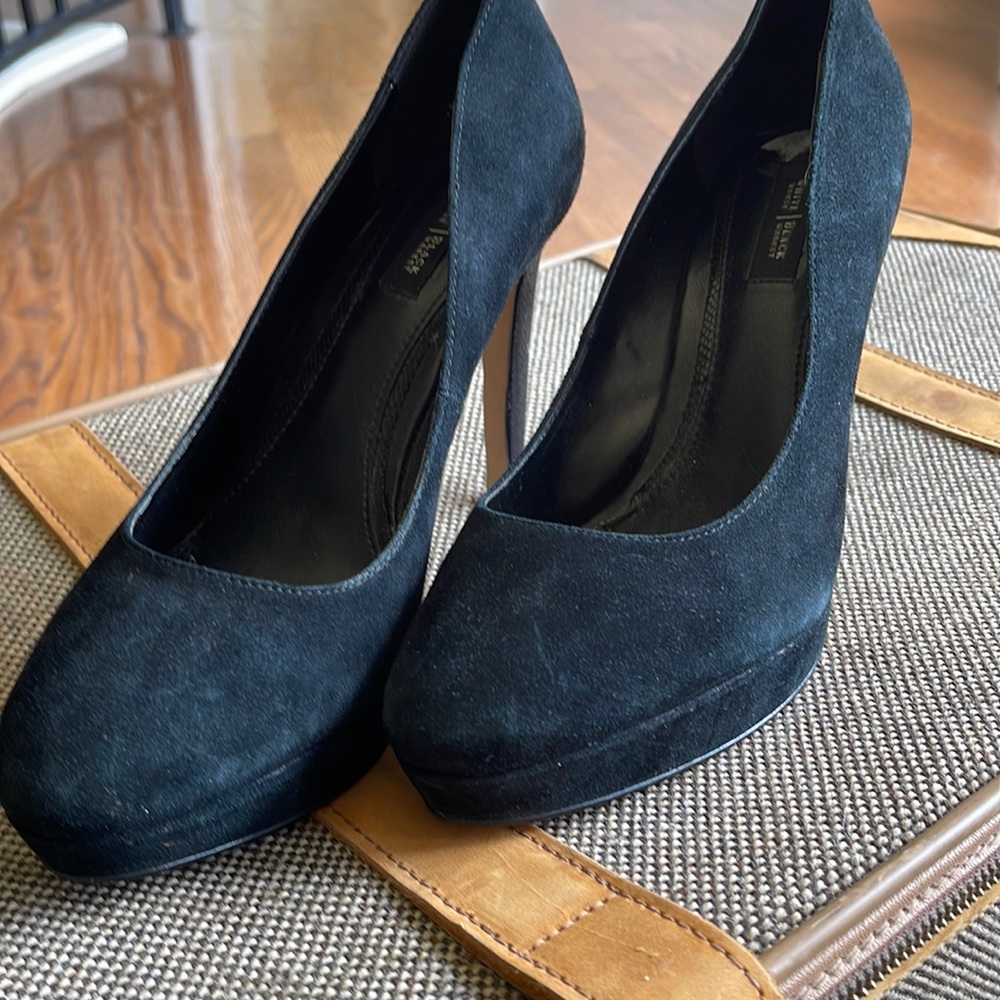 White House | Black Market Suede platform pumps